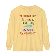 Load image into Gallery viewer, Unisex Garment-dyed Long Sleeve T-Shirt