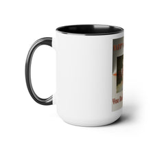Load image into Gallery viewer, Two-Tone Coffee Mugs, 15oz