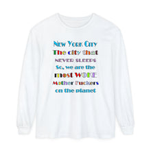 Load image into Gallery viewer, Unisex Garment-dyed Long Sleeve T-Shirt