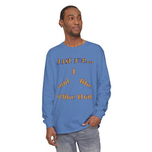 Load image into Gallery viewer, Unisex Garment-dyed Long Sleeve T-Shirt