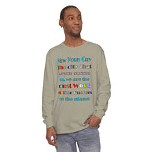 Load image into Gallery viewer, Unisex Garment-dyed Long Sleeve T-Shirt