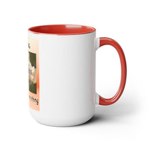 Load image into Gallery viewer, Two-Tone Coffee Mugs, 15oz