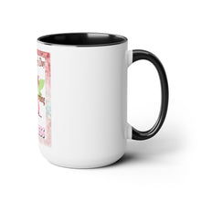 Load image into Gallery viewer, Two-Tone Coffee Mugs, 15oz