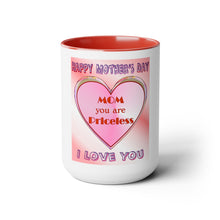 Load image into Gallery viewer, Two-Tone Coffee Mugs, 15oz