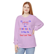 Load image into Gallery viewer, Unisex Garment-dyed Long Sleeve T-Shirt