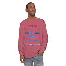 Load image into Gallery viewer, Unisex Garment-dyed Long Sleeve T-Shirt