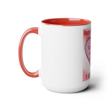 Load image into Gallery viewer, Two-Tone Coffee Mugs, 15oz
