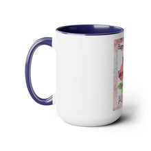 Load image into Gallery viewer, Two-Tone Coffee Mugs, 15oz