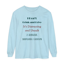 Load image into Gallery viewer, Unisex Garment-dyed Long Sleeve T-Shirt