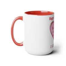 Load image into Gallery viewer, Two-Tone Coffee Mugs, 15oz