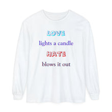 Load image into Gallery viewer, Unisex Garment-dyed Long Sleeve T-Shirt