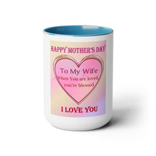 Load image into Gallery viewer, Two-Tone Coffee Mugs, 15oz