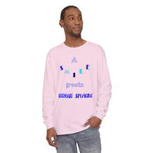 Load image into Gallery viewer, Unisex Garment-dyed Long Sleeve T-Shirt
