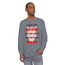 Load image into Gallery viewer, Unisex Garment-dyed Long Sleeve T-Shirt