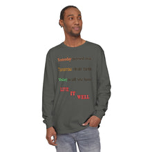 Load image into Gallery viewer, Unisex Garment-dyed Long Sleeve T-Shirt
