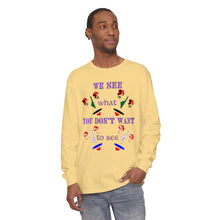 Load image into Gallery viewer, Unisex Garment-dyed Long Sleeve T-Shirt