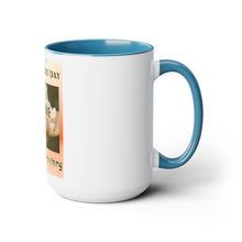Load image into Gallery viewer, Two-Tone Coffee Mugs, 15oz