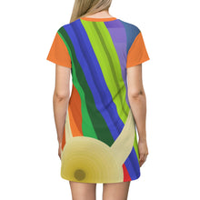 Load image into Gallery viewer, All Over Print T-Shirt Dress