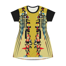 Load image into Gallery viewer, All Over Print T-Shirt Dress