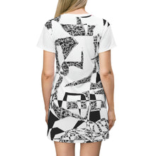 Load image into Gallery viewer, All Over Print T-Shirt Dress