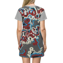 Load image into Gallery viewer, All Over Print T-Shirt Dress