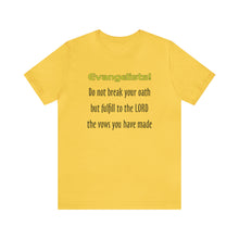 Load image into Gallery viewer, Unisex Jersey Short Sleeve Tee