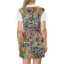 Load image into Gallery viewer, All Over Print T-Shirt Dress