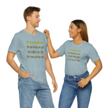 Load image into Gallery viewer, Unisex Jersey Short Sleeve Tee