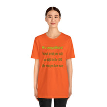 Load image into Gallery viewer, Unisex Jersey Short Sleeve Tee