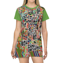 Load image into Gallery viewer, All Over Print T-Shirt Dress