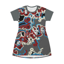 Load image into Gallery viewer, All Over Print T-Shirt Dress