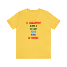 Load image into Gallery viewer, Unisex Jersey Short Sleeve Tee