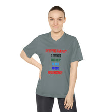 Load image into Gallery viewer, Women's Performance V-Neck T-Shirt