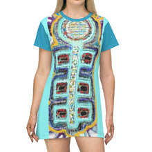 Load image into Gallery viewer, All Over Print T-Shirt Dress
