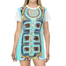 Load image into Gallery viewer, All Over Print T-Shirt Dress