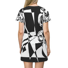 Load image into Gallery viewer, All Over Print T-Shirt Dress