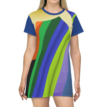 Load image into Gallery viewer, All Over Print T-Shirt Dress