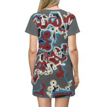 Load image into Gallery viewer, All Over Print T-Shirt Dress