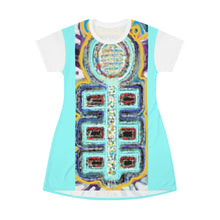 Load image into Gallery viewer, All Over Print T-Shirt Dress
