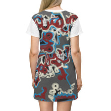 Load image into Gallery viewer, All Over Print T-Shirt Dress
