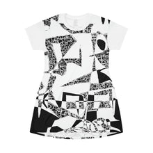 Load image into Gallery viewer, All Over Print T-Shirt Dress