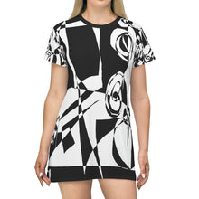 Load image into Gallery viewer, All Over Print T-Shirt Dress