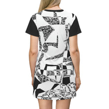 Load image into Gallery viewer, All Over Print T-Shirt Dress