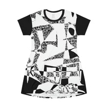 Load image into Gallery viewer, All Over Print T-Shirt Dress