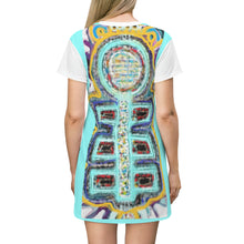 Load image into Gallery viewer, All Over Print T-Shirt Dress
