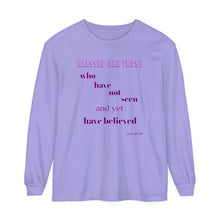 Load image into Gallery viewer, Unisex Garment-dyed Long Sleeve T-Shirt
