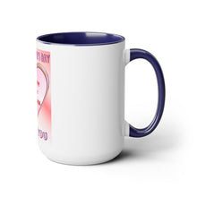 Load image into Gallery viewer, Two-Tone Coffee Mugs, 15oz
