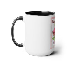 Load image into Gallery viewer, Two-Tone Coffee Mugs, 15oz
