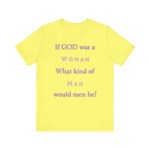 Load image into Gallery viewer, Unisex Jersey Short Sleeve Tee
