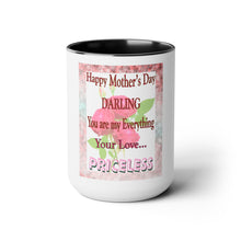 Load image into Gallery viewer, Two-Tone Coffee Mugs, 15oz
